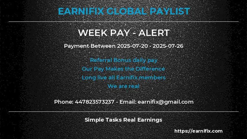 A shot π£ for a sure alert, Payment from 2025-07-20 to 2025-07-26 : π£ hahahaha A shot π£ for a sure alert, Payment from 2025-07-20 to 2025-07-26 : π£ hahahaha