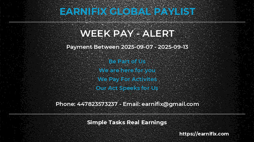 This week alert: 😃 Join this week list from 2025-09-07 to 2025-09-13 This week alert: 😃 Join this week list from 2025-09-07 to 2025-09-13